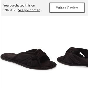 SCHUTZ Leny knotted slide sandal